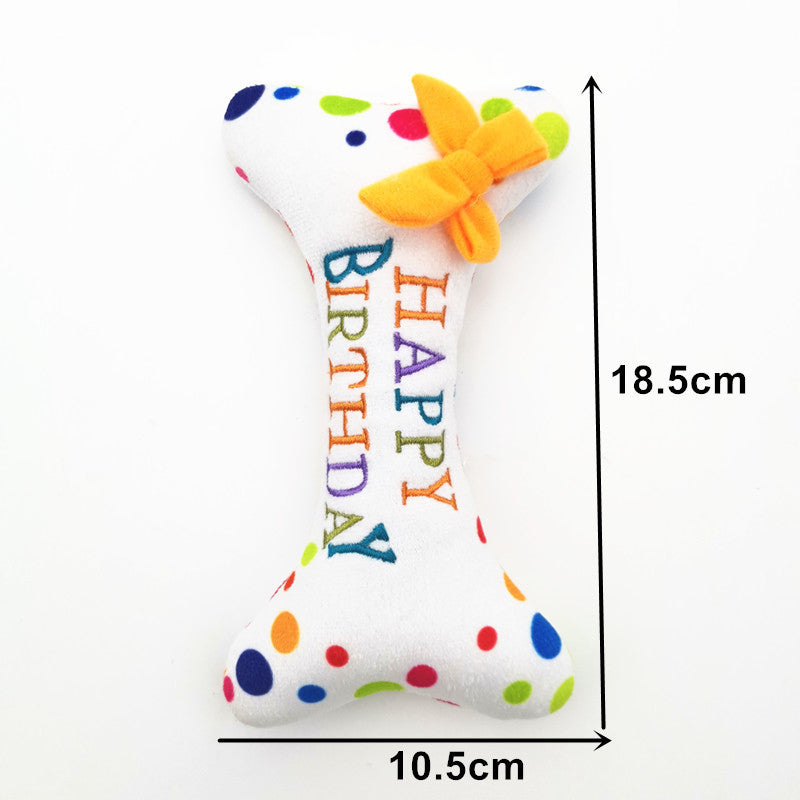 Dog Birthday Cake Plush Toys