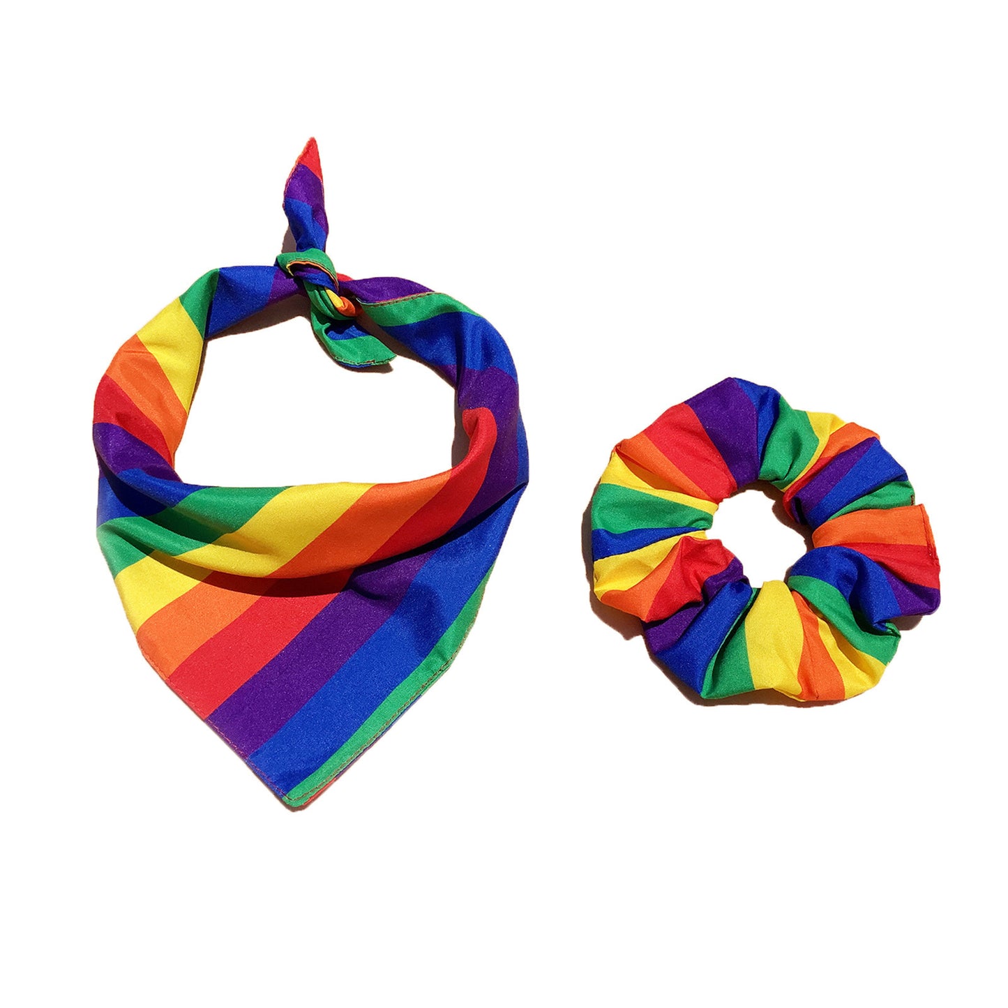 Rainbow Pet Scarf