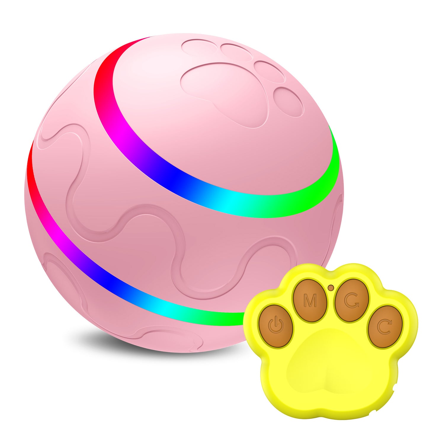 Haustier Neue Katze Wicked Ball Spielzeug Intelligente Ball USB Katze Spielzeug Selbst Rotierenden Ball Automatische Rotation Ball