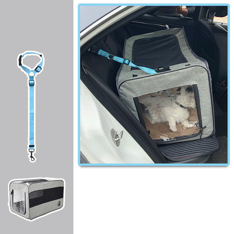 Autositz Hundebett zum Transport Pet Travel Portable Folding Bag . Pet Car seat Safty