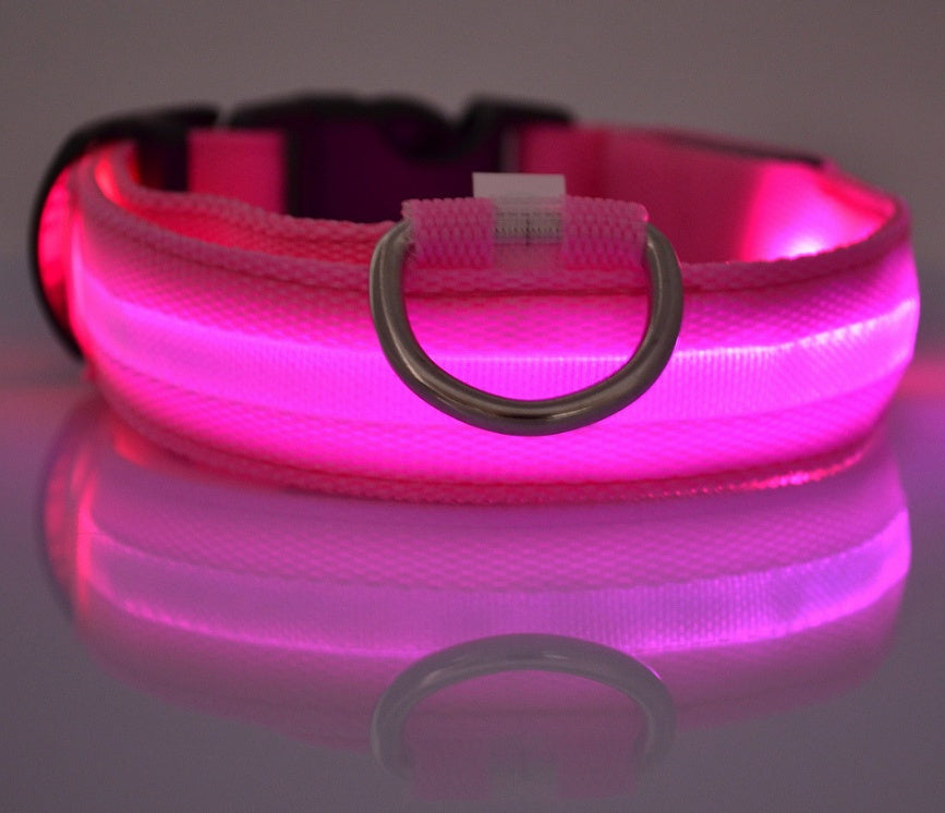 LED Hundehalsband Pet Dog Collar Night Safety