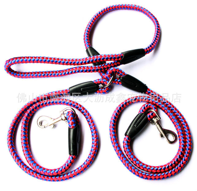 Doppelleine für 2 Double-Ended Rope For Walking Dog