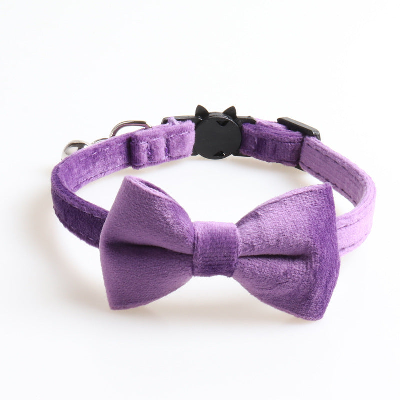 Bow Cat Collar With Bell