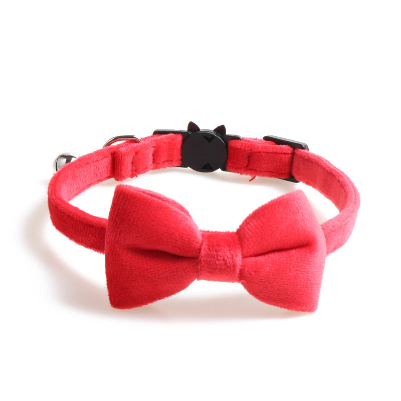 Bow Cat Collar With Bell