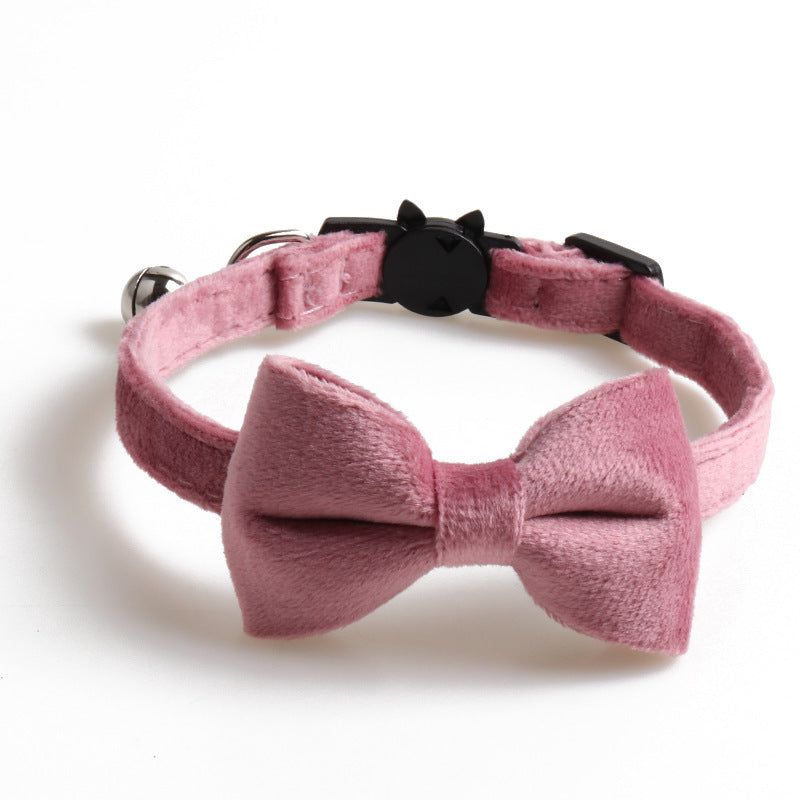 Bow Cat Collar With Bell