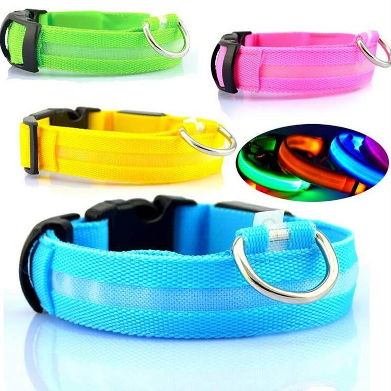 LED Hundehalsband Pet Dog Collar Night Safety