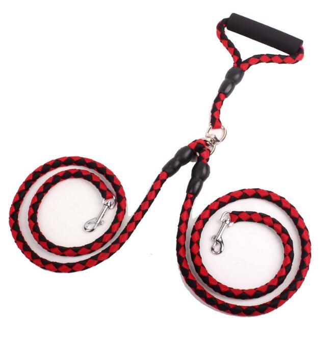 Doppelleine für 2 Double-Ended Rope For Walking Dog