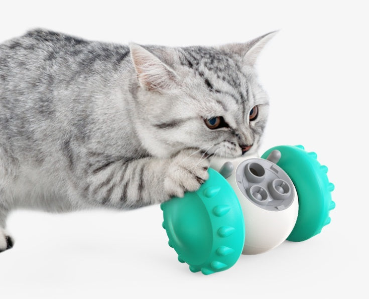 Cat And Dog Toy with Food Container