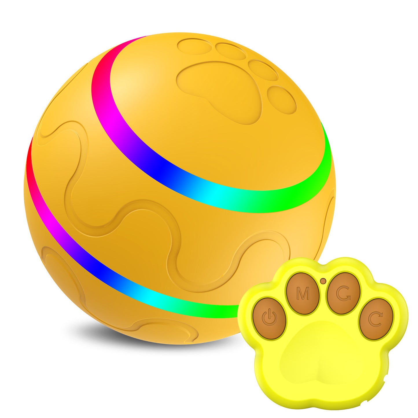 Haustier Neue Katze Wicked Ball Spielzeug Intelligente Ball USB Katze Spielzeug Selbst Rotierenden Ball Automatische Rotation Ball