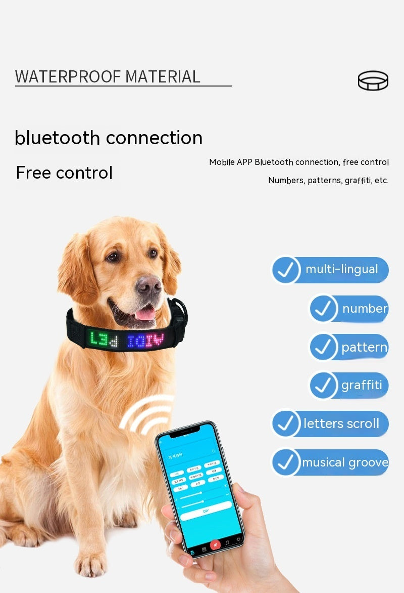 Smart Tracking Pet Collar with App controls