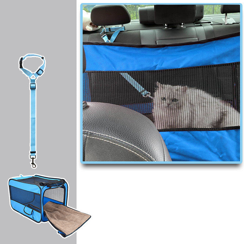 Autositz Hundebett zum Transport Pet Travel Portable Folding Bag . Pet Car seat Safty