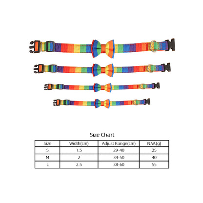 Halsband Pet Rainbow Collar Cat Dog