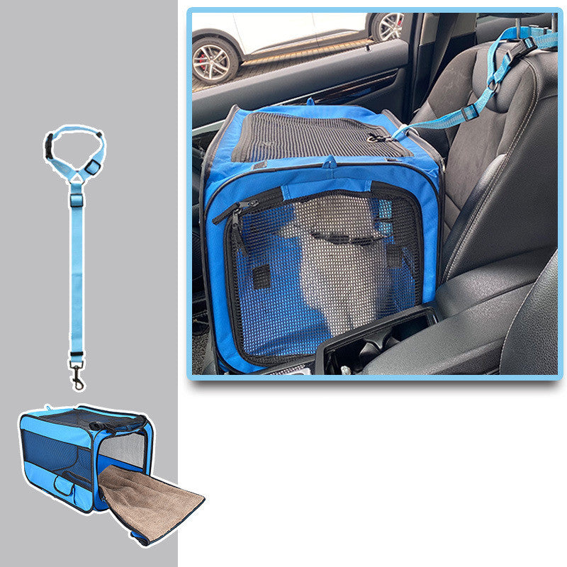 Autositz Hundebett zum Transport Pet Travel Portable Folding Bag . Pet Car seat Safty