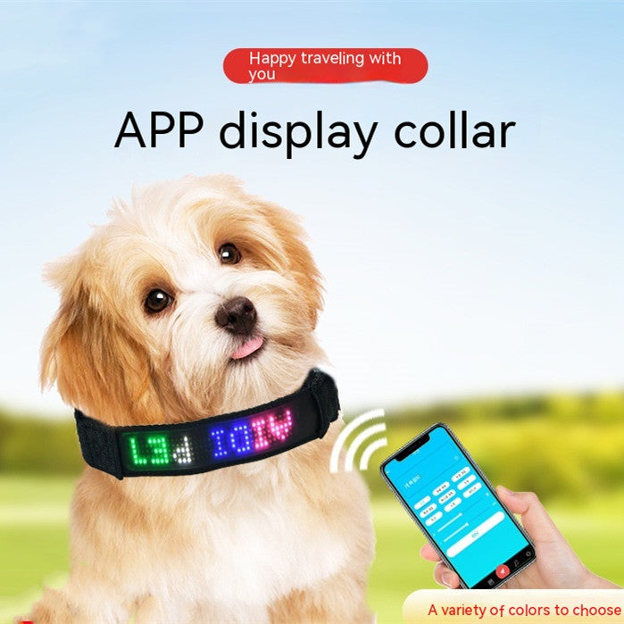 Smart Tracking Pet Collar with App controls