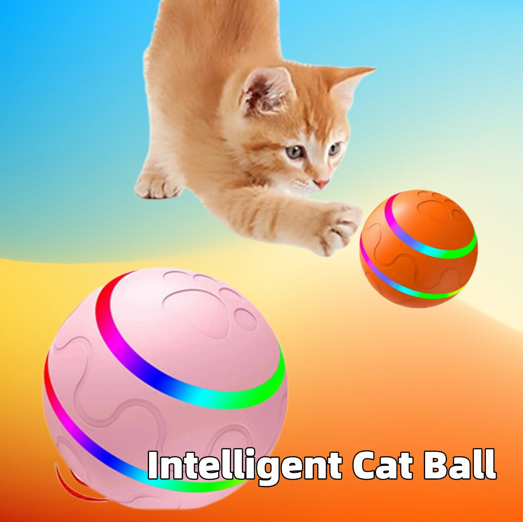 Haustier Neue Katze Wicked Ball Spielzeug Intelligente Ball USB Katze Spielzeug Selbst Rotierenden Ball Automatische Rotation Ball